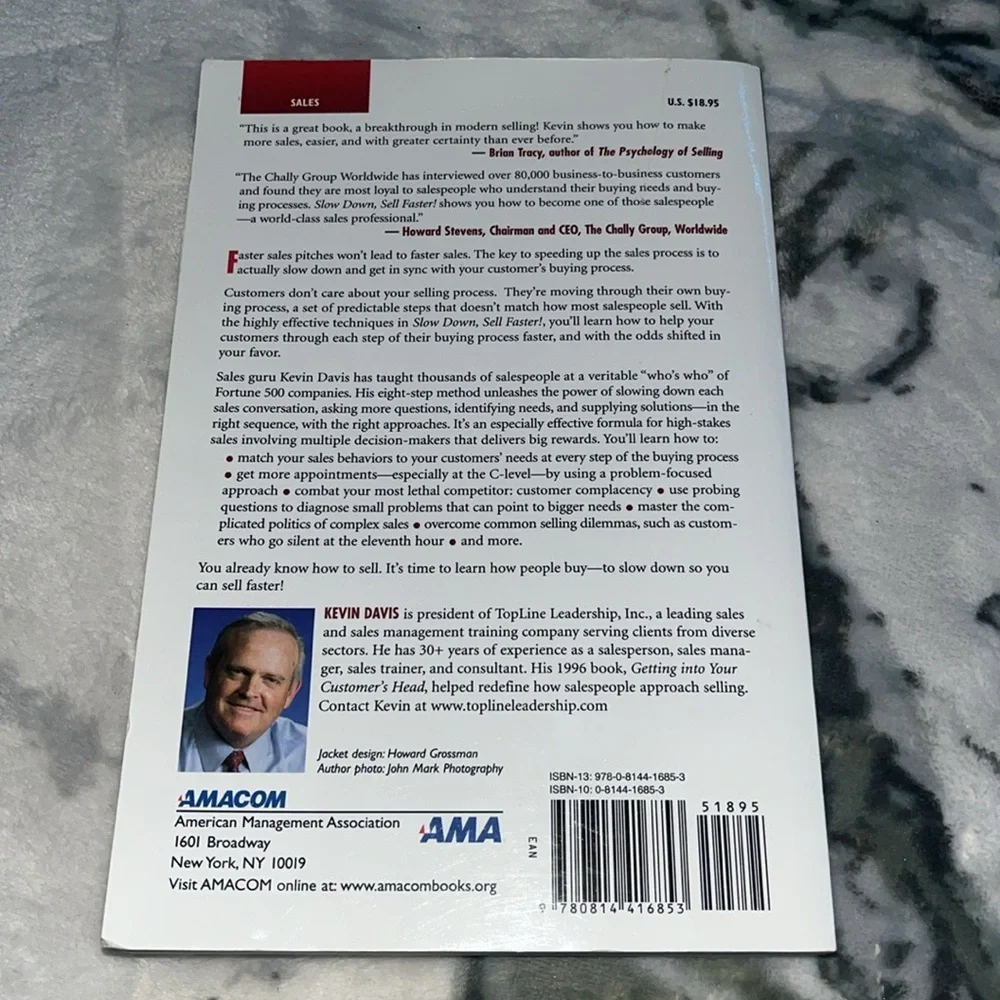 Slow Down, Sell Faster by Kevin Davis - Picture 3 of 3